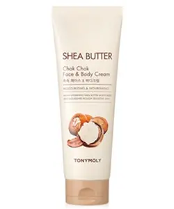 TonyMoly Shea Butter Chok Chok Face & Body Cream - 250ml